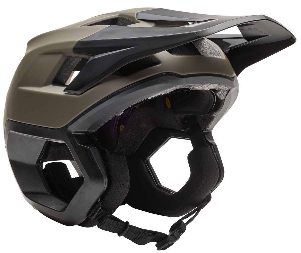 Fox Racing Dropframe MTB Mountain Bike Helmet Mil | eBay