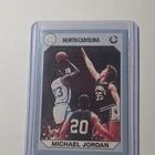Collegiate Collection 1990 Michael Jordan #61 North Carolina Basketball Card