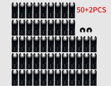 Cisivis 52PCS Oscillating Multi Tool Saw Blades Wood Plastic Aluminum Cutter UK