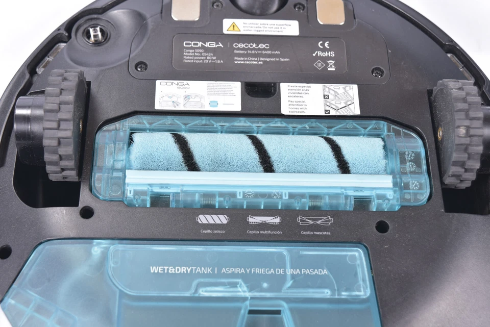 Cecotec Saugroboter Conga 5090 Staubsauger 4In1 Roboter mit App Steuerung - Bild 4 von 4