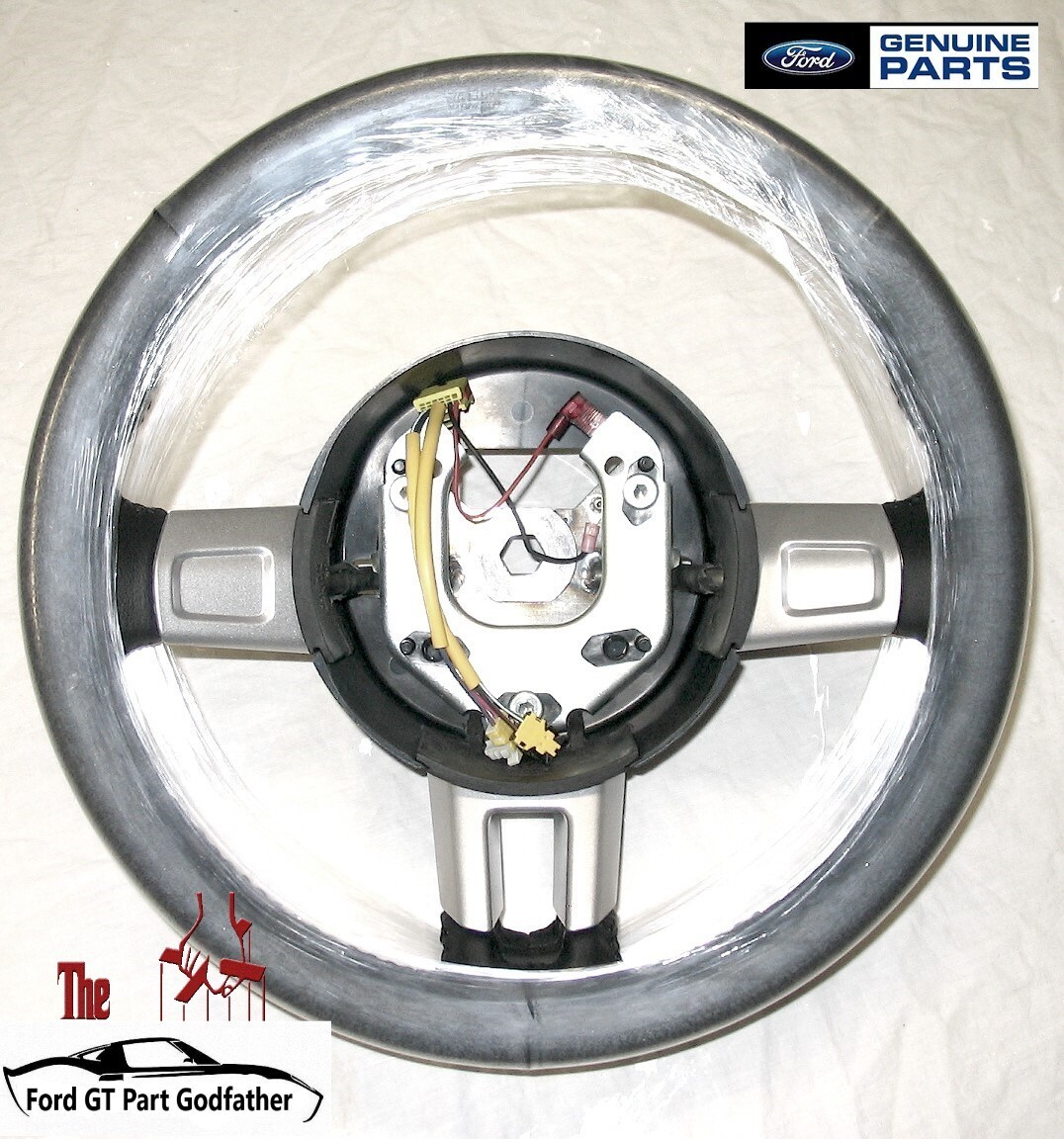 2005,2006 FORD GT SUPERCAR BRAND NEW FACTORY OEM LEATHER STEERING WHEEL 05/06