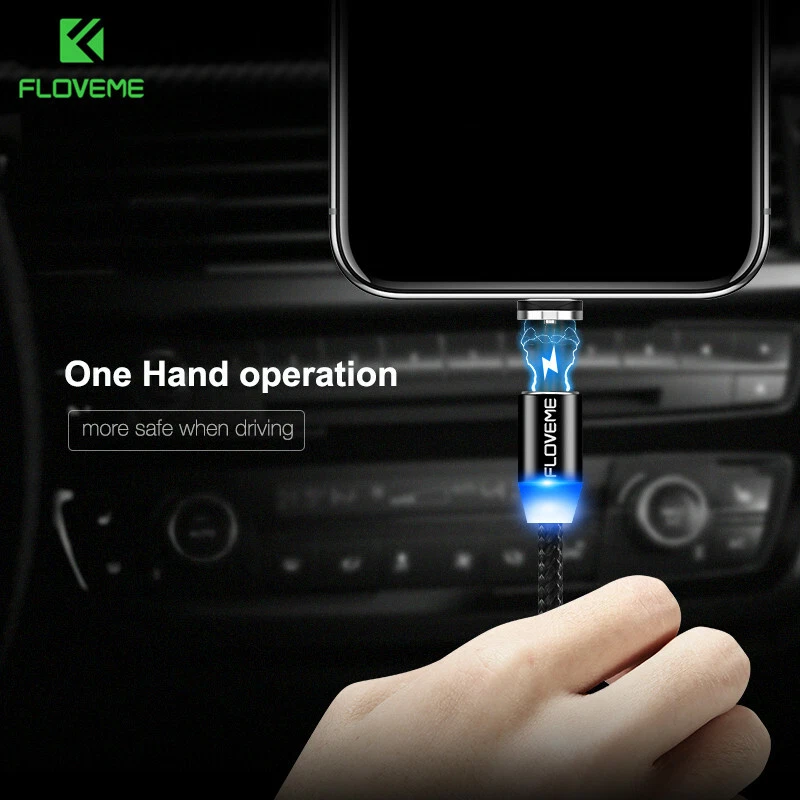 2 in pack Magnetic Type C Cable Heavy Duty Charger Charging Cord - Image 3 of 4