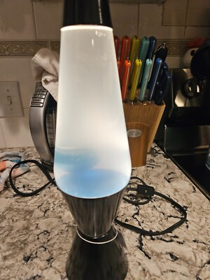#ad #ad Vintage 2007 Turquoise Lava Lamp $105.00
