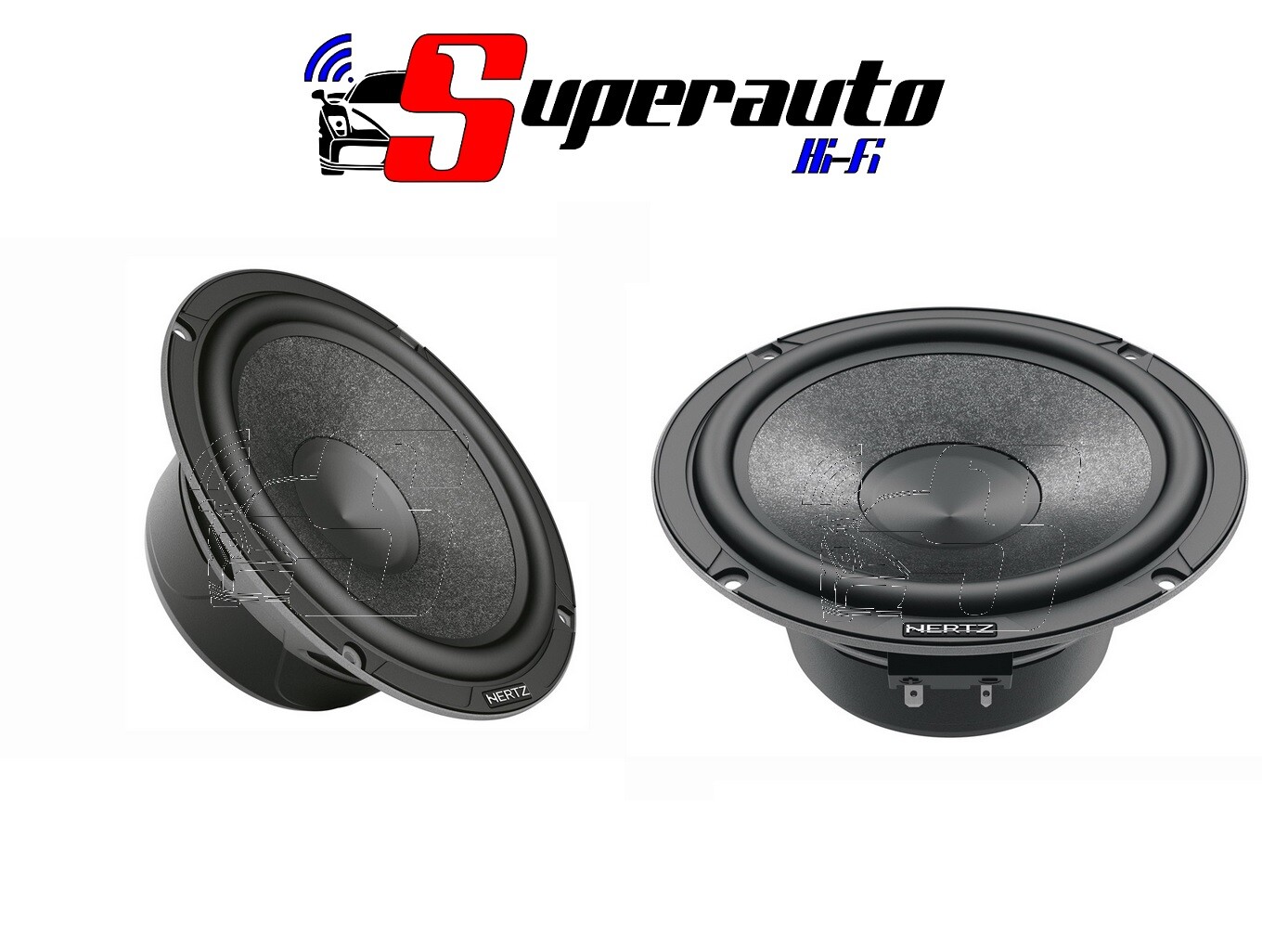 Coppia Altoparlanti Hertz C 165 Cento 165mm | Bassi Auto 210W Picco