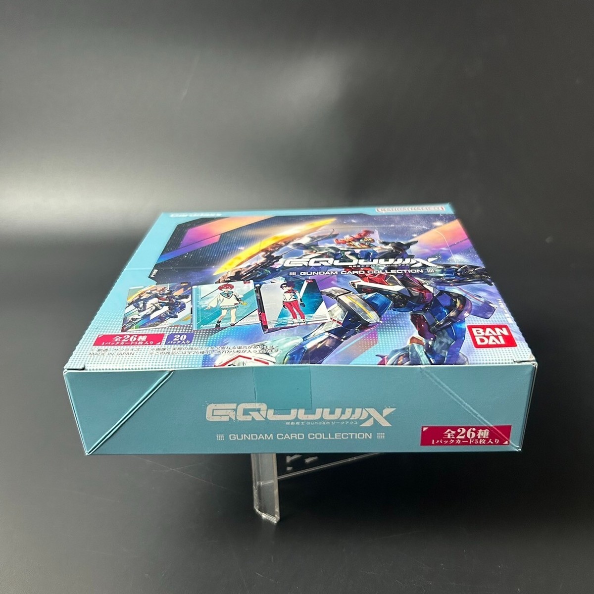 GUNDAM CARD 機動戦士Gundam GQuuuuuuX 5BOX GUNDAM CARD COLLECTION Mobile Suit Gundam GQuuuuuuX BOX