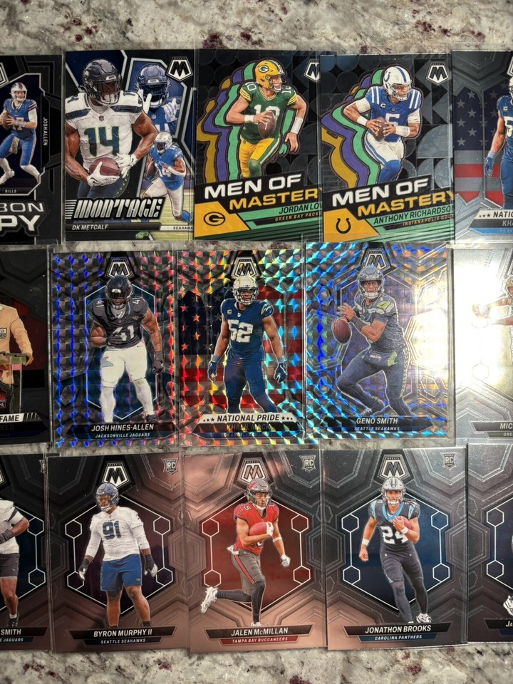 2024 Mosaic Football Rookie, Insert, Mosaic Lot Of 21 (ALL SLEEVED) eBay