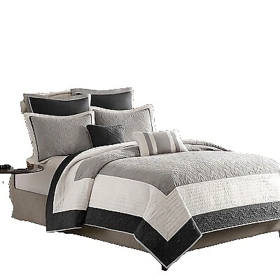 Edredones Negro Mezcla de algodón, colchas y cobertores para cunas