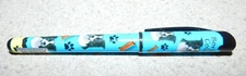 E&S Pets Pen Easy Glide Gel Pen, Refillable with A Perfect Grip Border Collie