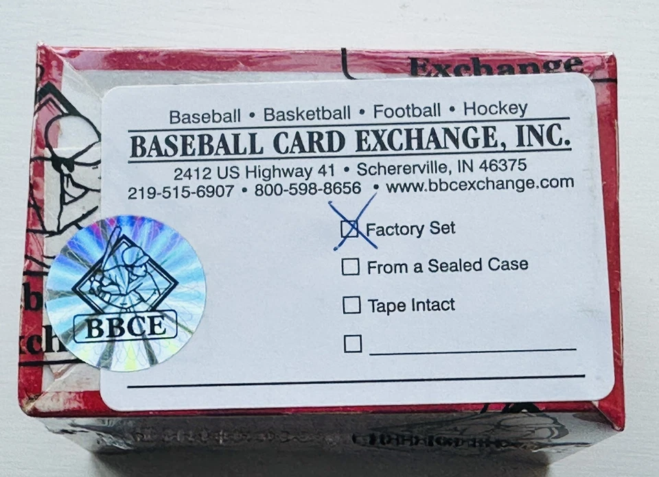 Juego de fábrica de béisbol Topps 1986 negociado, ¡autenticado por la BBCE en 2024! Foto 2 de 2