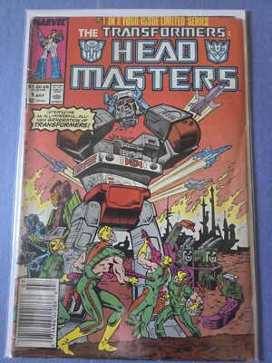 MARVEL COMICS - THE TRANSFORMERS: HEADMASTERS - VOL 1 - # 1 - JUL 1987 - COPPER