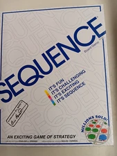 Original Sequence Game with Folding Board    Cards and Chips  ARE STILL Sealed