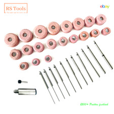 Sioux Valve Seat Grinding Stones 20 Pcs With 11 Pcs Pilots Holder 1116