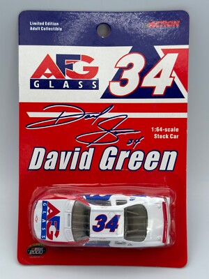 Action RCCA 2000 NASCAR #34 David Green AFG Glass Chevy Monte Carlo, 1:64, NIB