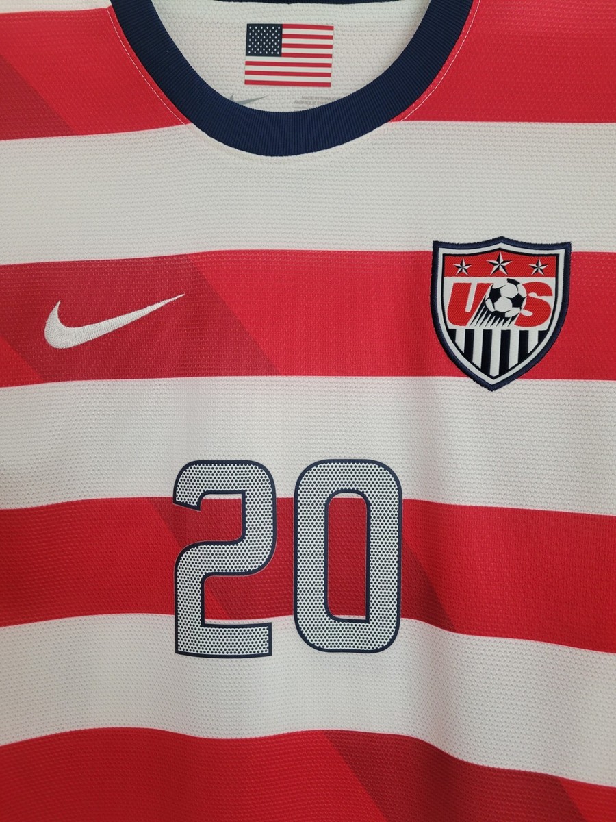 Nike USA US Soccer USMNT 2012 Waldo Home Jersey Geoff Cameron #20