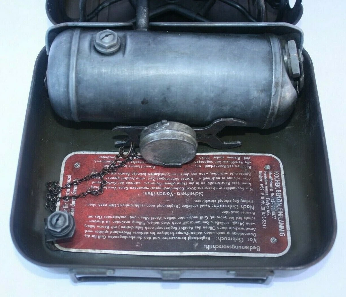 ENDERS 9061 GERMAN MILITARY STOVE | eBay
