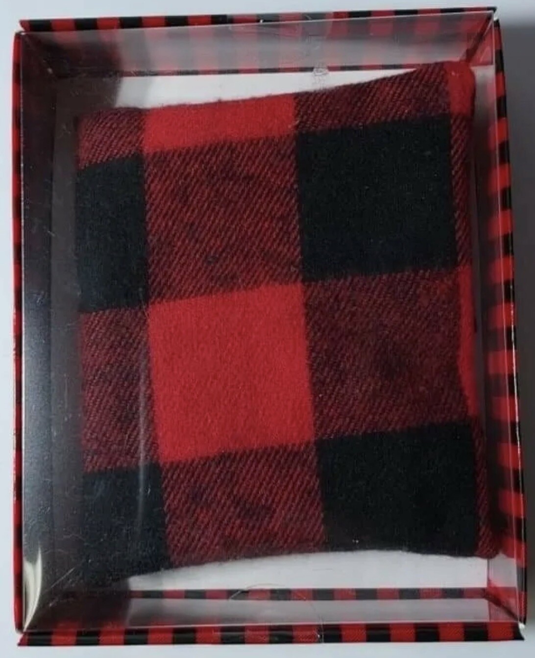 Best Brands Hand Warmer Cover BUFFALO CHECK Reusable Holiday/Christmas *NIB*