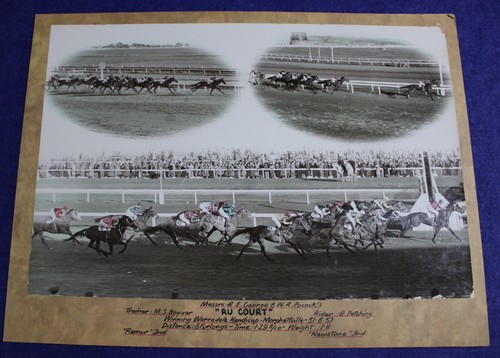 Fotos originales vintage de los ganadores de carreras de Australia del Sur de los años 50 x 5 "Ru Court" - Imagen 2 de 6