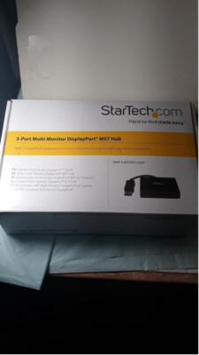 Startech.Com 3 Port Multi Monitor Mini Displayport to Displayport MSTMDP123DP