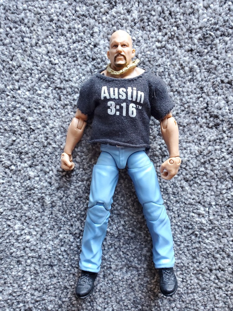 WWE Stone Cold Steve Austin Mattel Defining Moments Elite Collection Figure