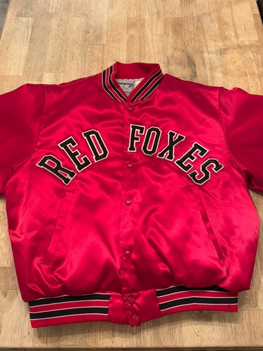 Vintage Swingster Jacket XL Made In USA Red Foxes