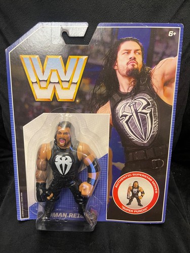 WWE ROMAN REIGNS RETRO SERIES 1 MATTEL WRESTLING F...