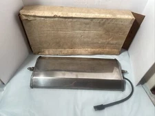 West Coast Mirror - Heated 7” X 16” Stainless Steel NOS