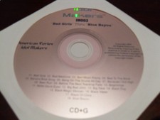 IDOL MAKERS KARAOKE IM003 BAD GIRLS THRU BLUE BAYOU CD G