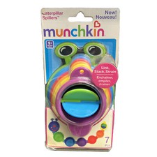 Munchkin Bath Cups Caterpillar Spillers 7 pcs. 9 Months Multi-colored Cups