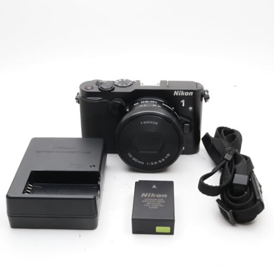 Nikon 1 V3 Standard Power Zoom Lens Kit Black Mirrorless SLR