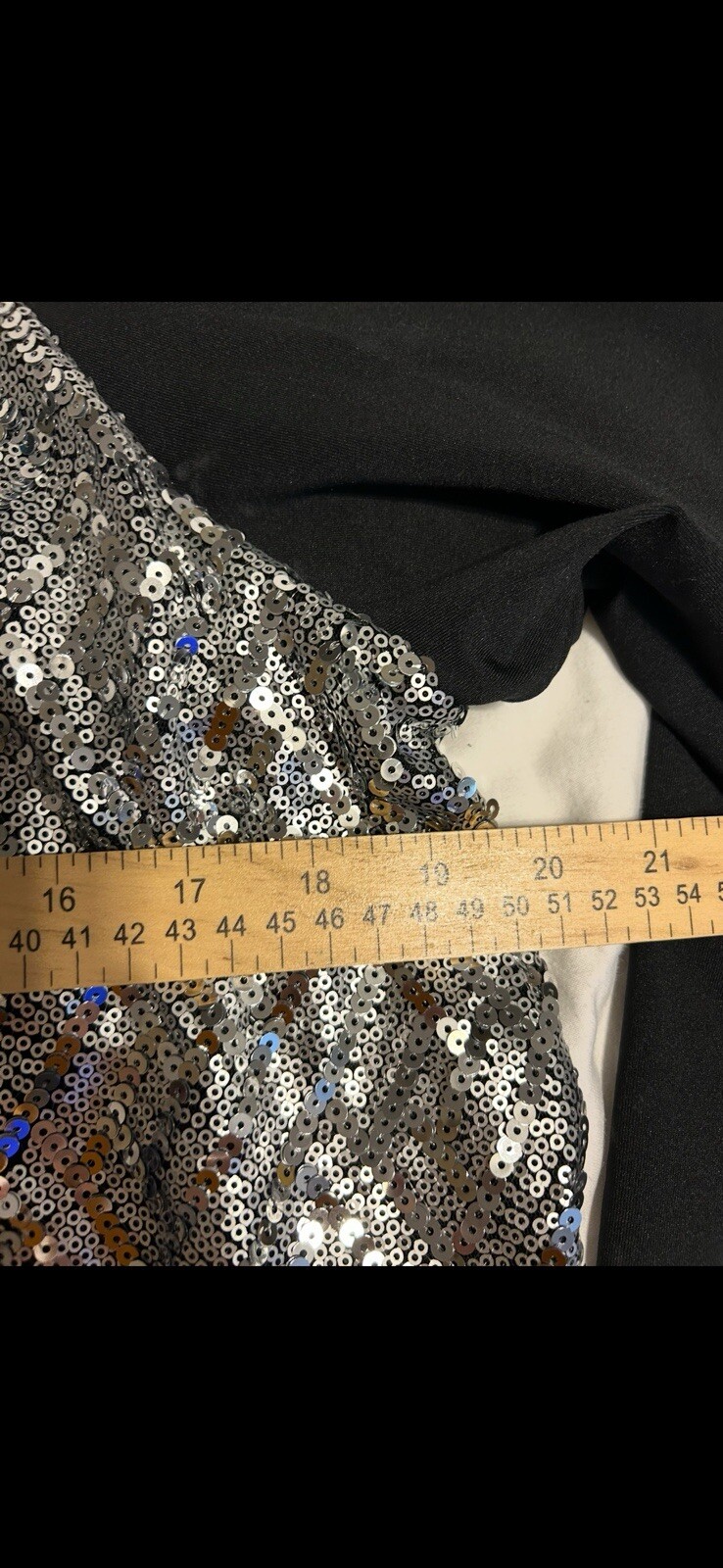 Dance  School  TOP SWEATSHIRT MINI SILVER SEQUENC… - image 2