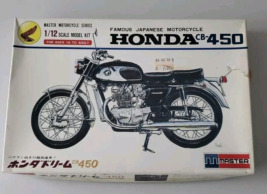 MASTER 1/12 ホンダ CB-450 ホンダドリームCB450 プラモデル