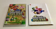 Super Mario Bros. U Deluxe Nintendo Switch Game & Collectable Slipcase Cover New