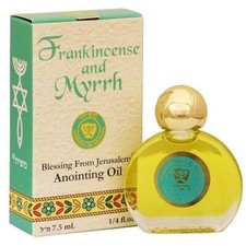 Frankincense and Myrrh Anointing Oil from Holy Land Jerusalem