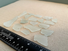 SF421 Genuine Surf Tumbled Sea Foam Sea Glass/Sea Foam Frosted Beach Glass