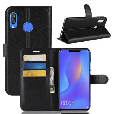Handy Tasche für Huawei P Smart+ Klapptasche Flip Cover Case Schutz Hülle Etui