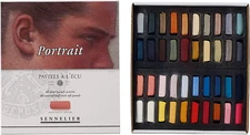 Savoir-Faire  Soft Pastels Half Stick Set 40/Pkg-Portrait