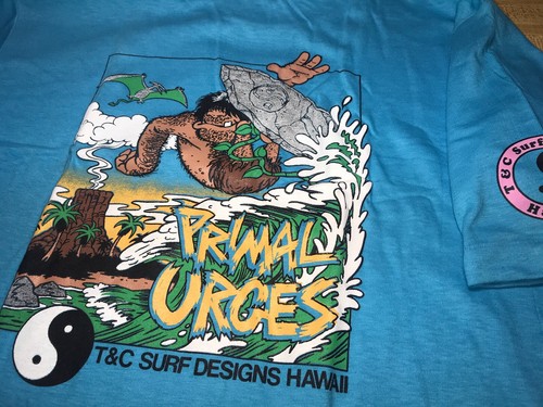 80's T\u0026C Surf Designs T-shirt Men's 