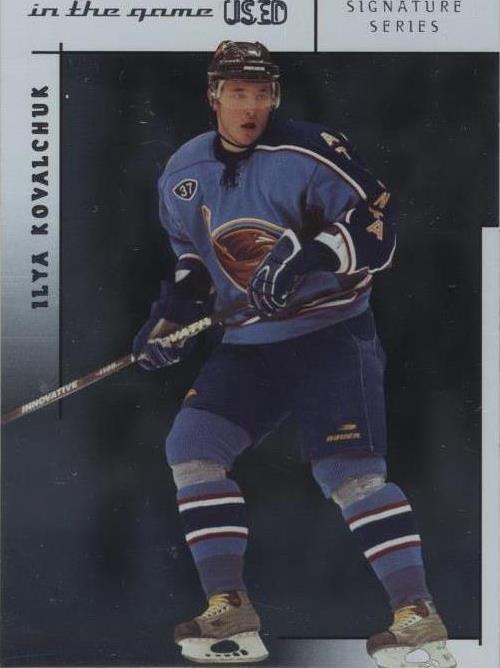2003-04 In the Game-Used Signature Series - Ilya Kovalchuk #96 - 1 of 1