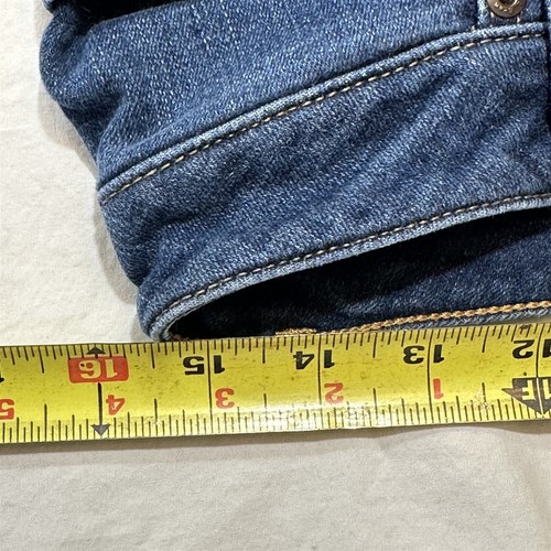 L. L. Bean Damen Jeans klassisch 5 Taschen blau gerades Bein Größe 12 Reg - Bild 6 von 11