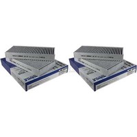 2X Mahle / Knecht Innenraumfilter Innenraumluft Pollenfilter LAK 122/S