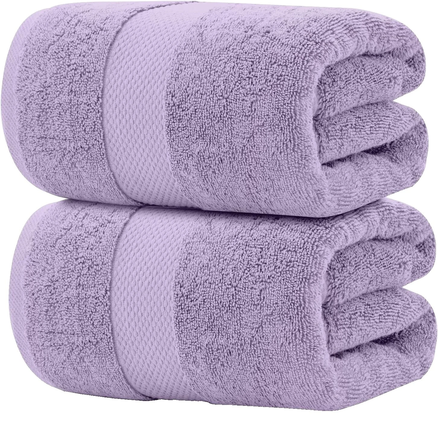 White Cotton Bath Towels & Washcloths