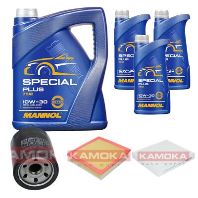 Inspektionspaket MANNOL Special Plus 10W-30 8L für Mitsubishi L 200/Triton 2.4