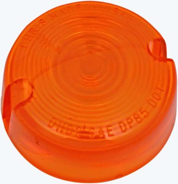 OEM 68457 86 Red Turn Signal Lens Harley Softail FXST 86 90 Repl 
