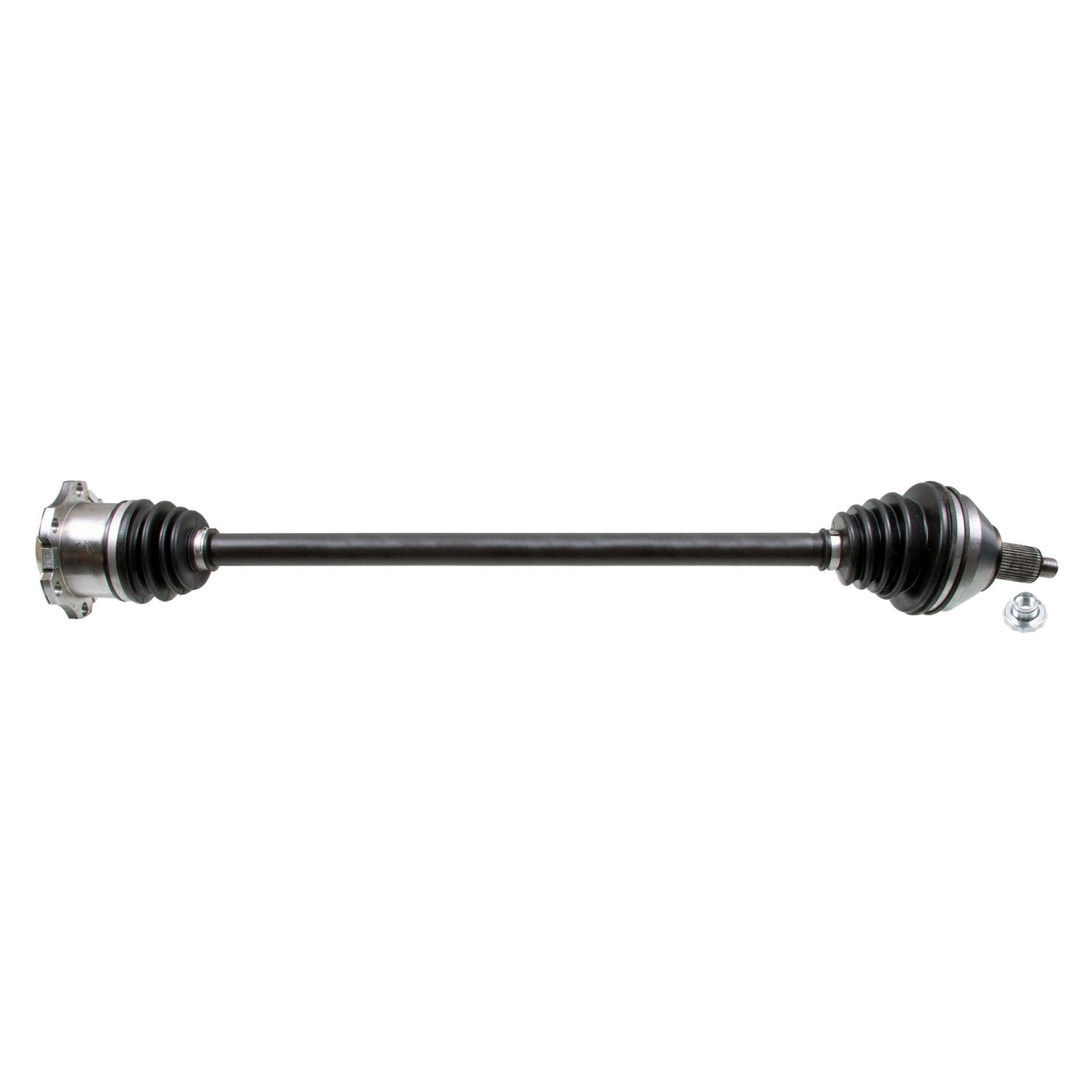 Febi Bilstein Drive Shaft With Nut 182587 Front Axle Right - OE Performance