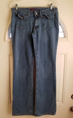 【NONCODE】Mosca vintage washing bootcut denim pants Risen-Light-Wash-Distressed-