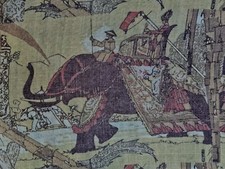 Citron Santa Monica Brand Elephants Print Women  s blouse, size M