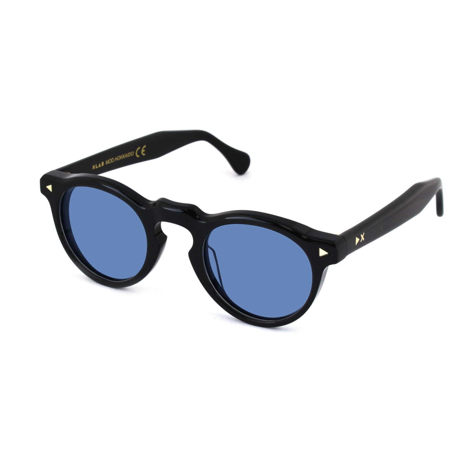 X-LAB Sonnenbrille Herren Damen Acetat poliert Modell Hokkaido schwarz