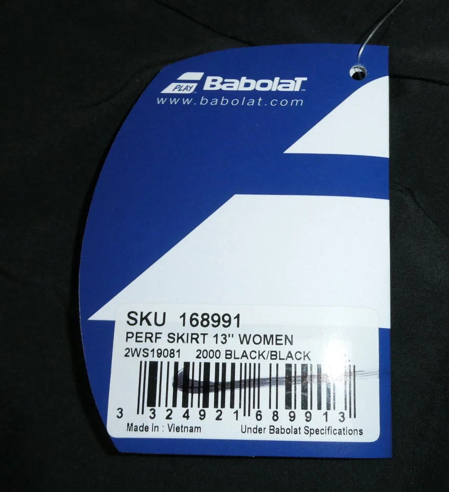 NUEVO CON ETIQUETAS - Falda de tenis Babolat Performance con pantalones cortos interiores, para mujer talla XL Foto 3 de 4