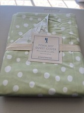 Pottery barn POLKA DOT DUVET COVER BRAND NEW twin Size