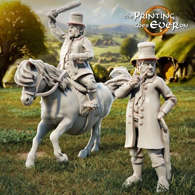 The Halfling Rebellion- Hobbit Sheriff Foot & Mounted-  Wargames MESBG, LoTR etc